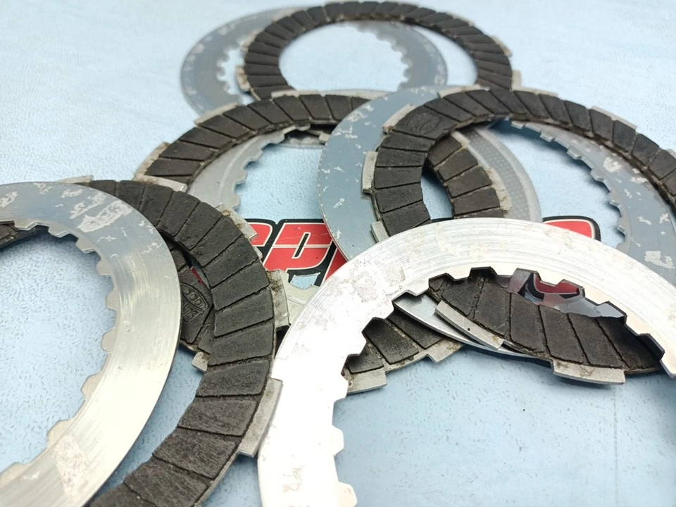 SET DISCHI FRIZIONE SET CLUTCH DISCS KTM MC 125 75-78 FARIOLI - Immagine 2 di 4