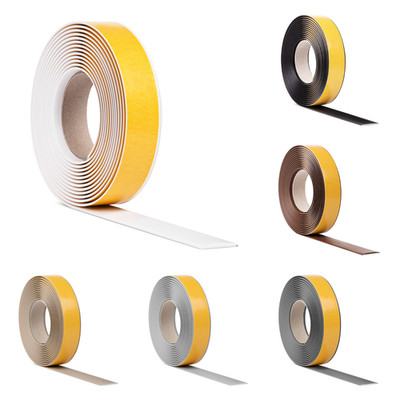 Quest Übergangsprofil Selbstklebend, 5m PVC Bodenleiste, Übergangsleiste