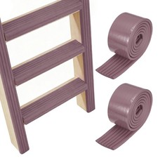 Bunk Bed Ladder Pad, 2m/6.5 Ft, Brown 2 Pcs , Bunk Bed Step Foam Padding