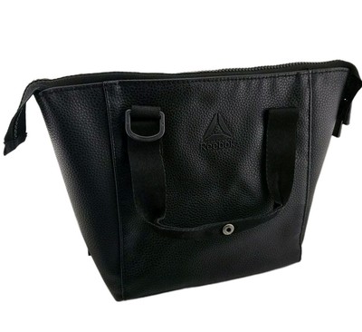 Reebok Women's Black Sport Bag Purse - Interior Pocket Authentic - Zipper 
