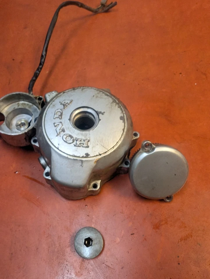 ¡Bonito! Honda NX250 1988-1993 arranque engranajes estator y cubierta motor izquierdo NX 250 Foto 4 de 4