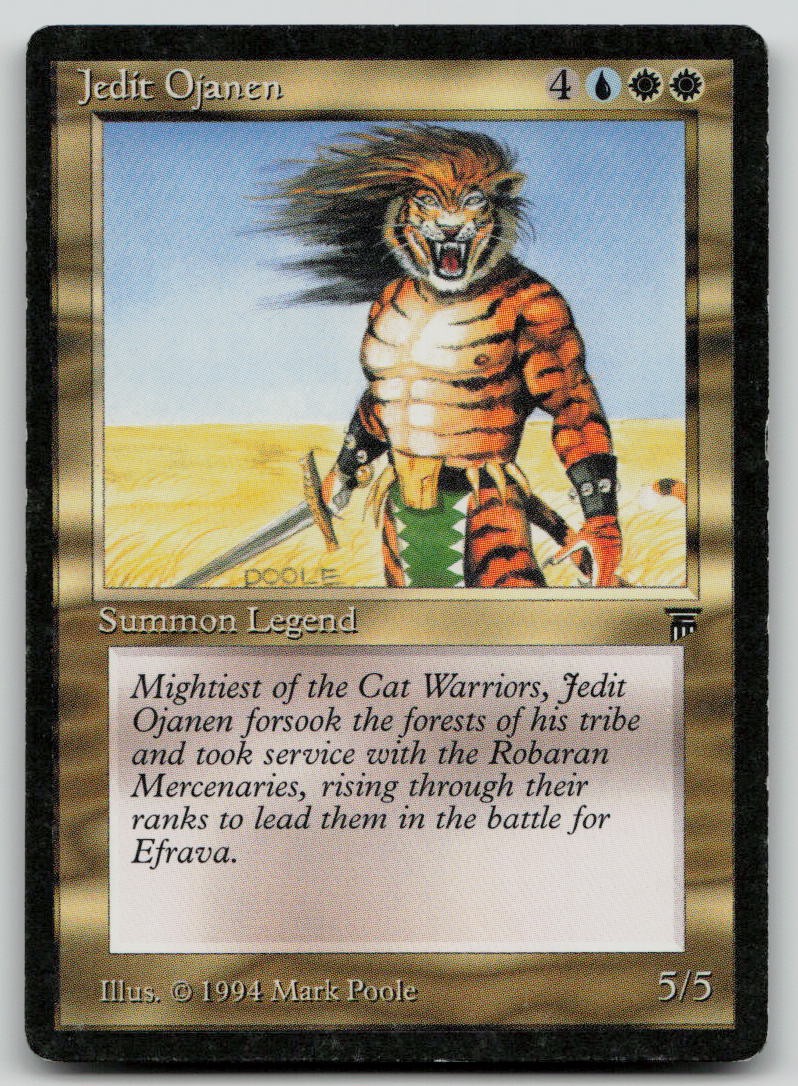 Jedit Ojanen [Legends - 234] Moderately Played Uncommon Magic
