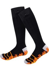 Electric Heated Socks Rechargeable 5000mAh Battery Foot Winter Warm Hunting Sock