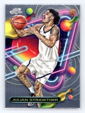 2023-24 Topps Chrome Cosmic #176 Julian Strawther RC