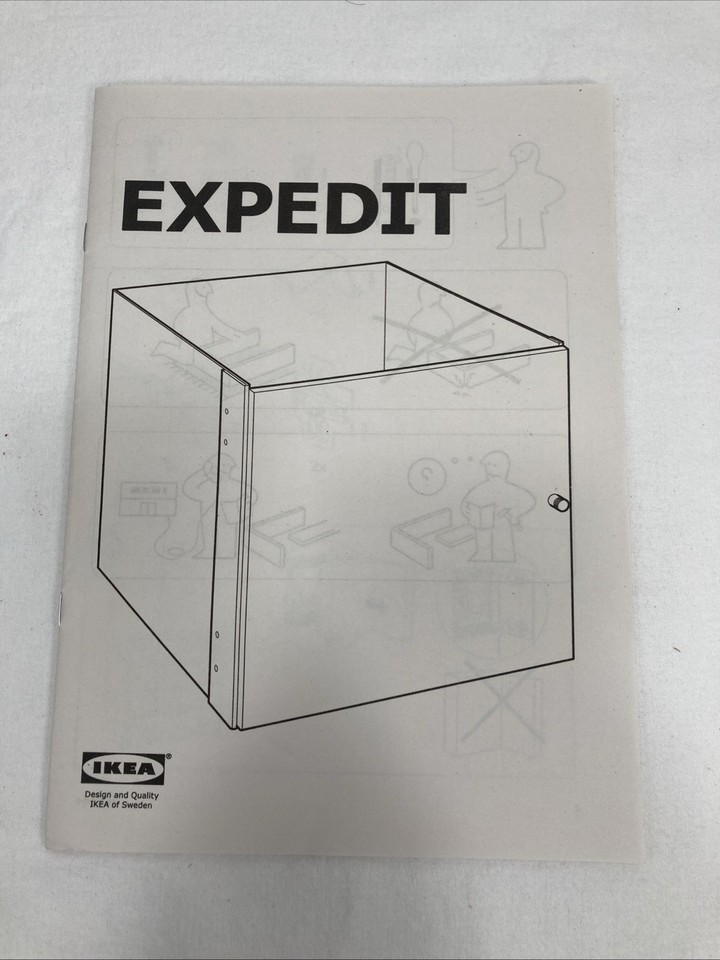 Expedit Shelf Insert IKEA 14729 Expedit Insert with Door - Red Gloss 13x13