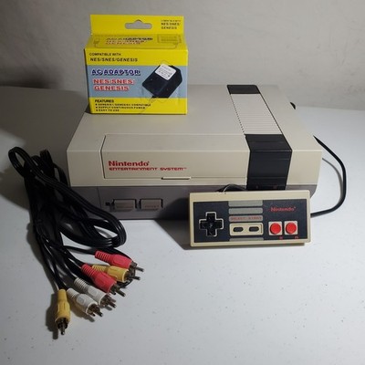Nintendo Entertainment System NES Console Original Restored + New 72 Pin Tested