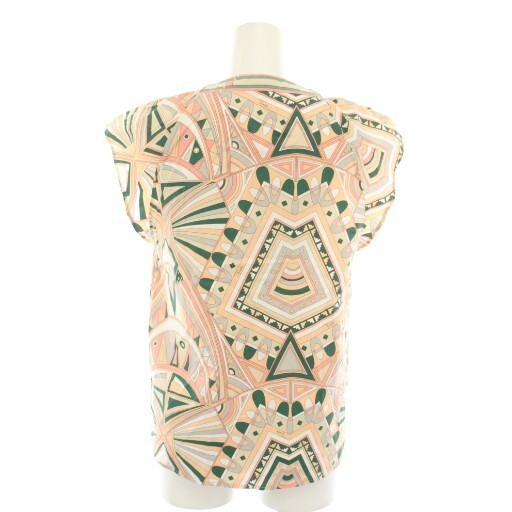Pullover Blouse EMILIO PUCCI Patterned Short Slee… - image 3