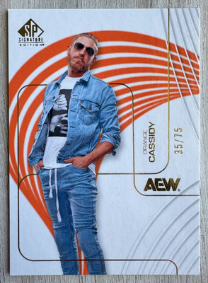 ORANGE CASSIDY ORANGE Parallel /75 2026 AEW SP Signature Edition Upper Deck #75