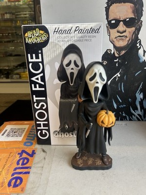 NECA Scream Ghost Face with Pumpkin Head Knocker collectible figure