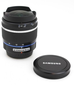 Samsung 10-17 mm f3.5-4.5 D-Xenogon ED Fish-Eye Lens. Pentax K Mount