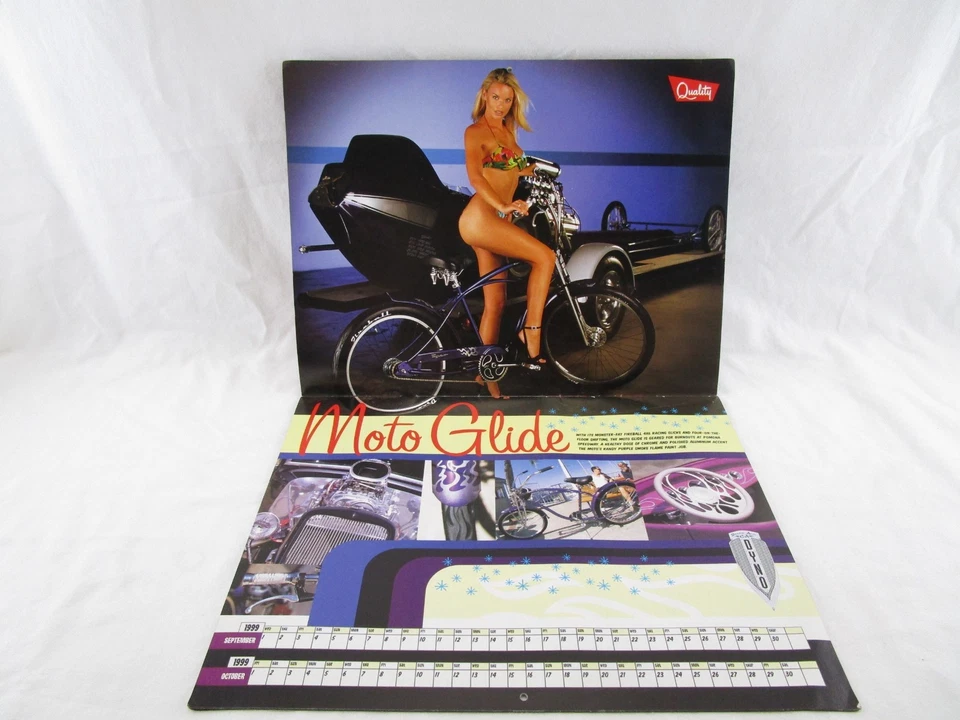 2000 Dyno Kustom Kruisers Bike Beach Cruiser Calendar Free Shipping - Image 3 of 4