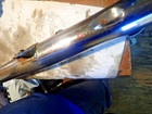 1974 Yamaha  RD 350 Left Exhaust   Pipe