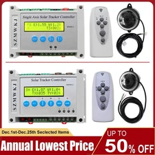 LCD Single/Dual Axis Solar Tracker Controller DIY Solar Panel Tracking System AT