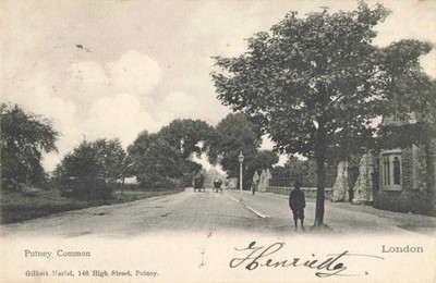 PUTNEY COMMON, um 1902 LONDON POSTKARTE (3469/25/W7)