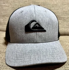 Quiksilver *WEEKEND SALE*!  Trucker Hat - Heather Grey - New Mesh Snap Back