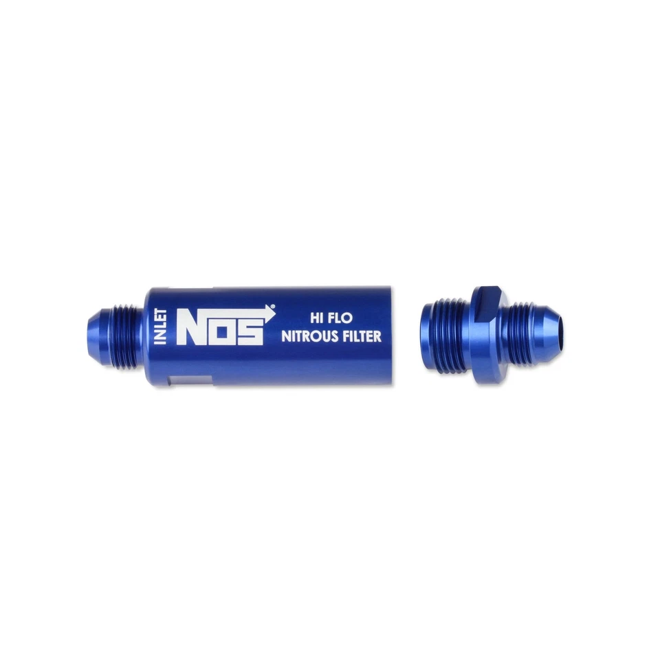 NOS 15557NOS In-Line Hi-Flow NOS Filter, 6AN - Blue - Image 4 of 4