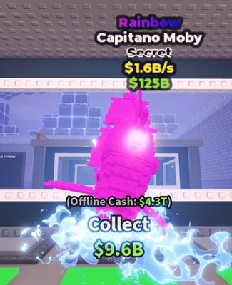 Rainbow Capitano Moby - Steal A Brainrot