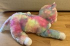 Rainbow Unicorn Cat Caticorn Plush 4 Babies In Zipper Belly Plush 20” Long — photo 3