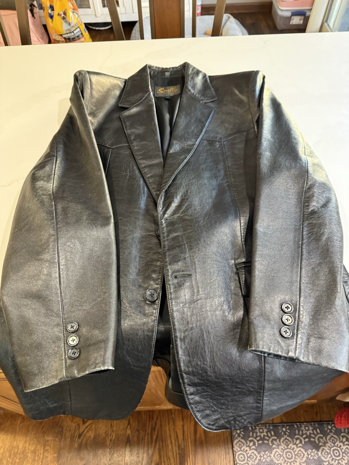 Scully leather jacket - image 3