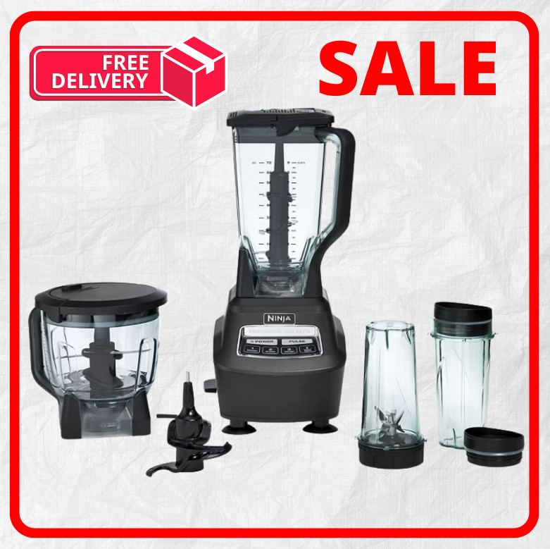 [SALE] Ninja Mega Kitchen System Blender, Processor, Nutri N