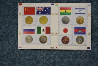 2006 Flags and Coins Mini Sheet New York 920a MNH