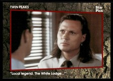 Twin Peaks 1991 TV Show Star Pics Card #66 (NM)