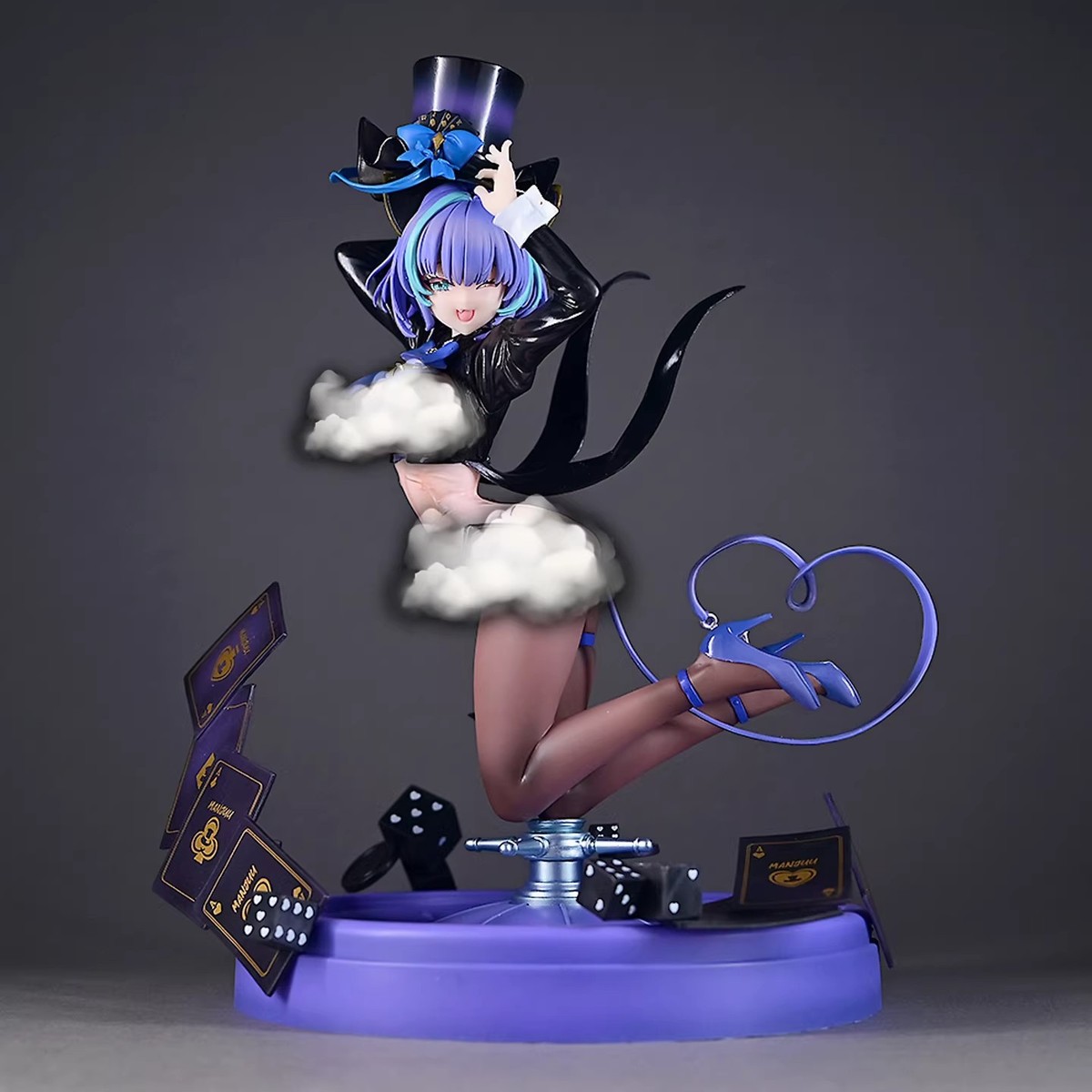 23cm Azur Lane Cheshire - Fancy Nightdream‌ Cat Figure Model