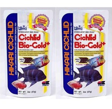 Hikari 2-Ounce Cichlid Bio-Gold and Floating Pellets for 2 Ounce Pack of 1 