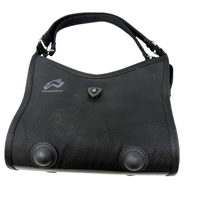 BOBLBEE Sweden Hardshell Shoulder Bag Black Vintage Techwear Cyberpunk 2004