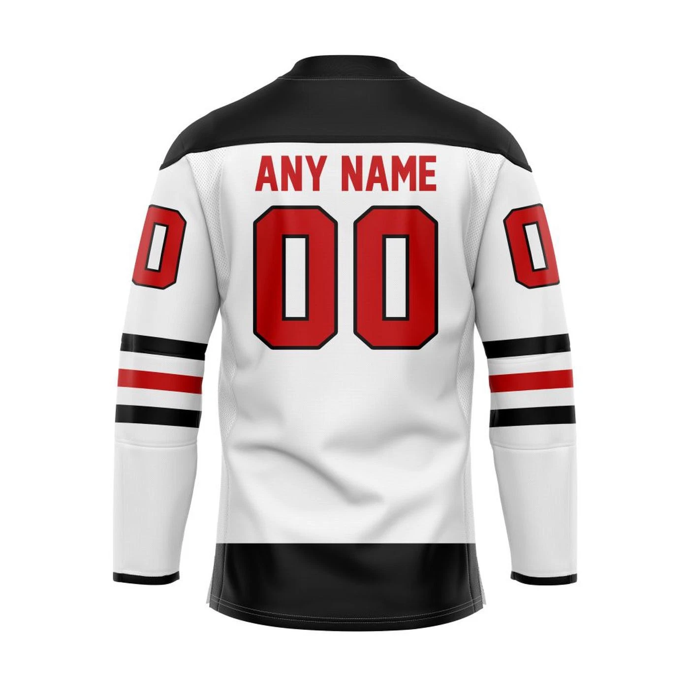 Personalized Carolina Thunderbirds White Lace Hockey Shirt