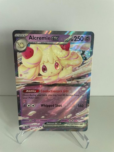 Alcremie ex Ultra Rare Journey Together 075/159, NM Pokemon Card