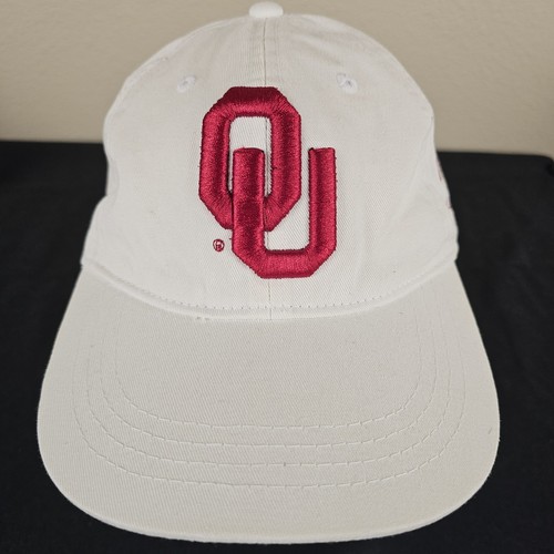 Oklahoma Sooners OU Mütze Kappe Riemen hinten weiß 2013 Baumwolle Schüssel Spiel Einheitsgröße - Bild 2 von 18
