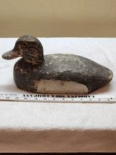 Vintage Herter’s Wooden Duck Decoy – Factory Working Decoy, Old Paint – #3