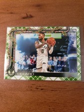 2025-26 Topps Holiday - Damian Lillard #H44 Green Plaid