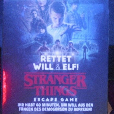 Netflix - Stranger Things Rettet Will und Elf! ESCAPE GAME Deutsch 2-8 Spieler
