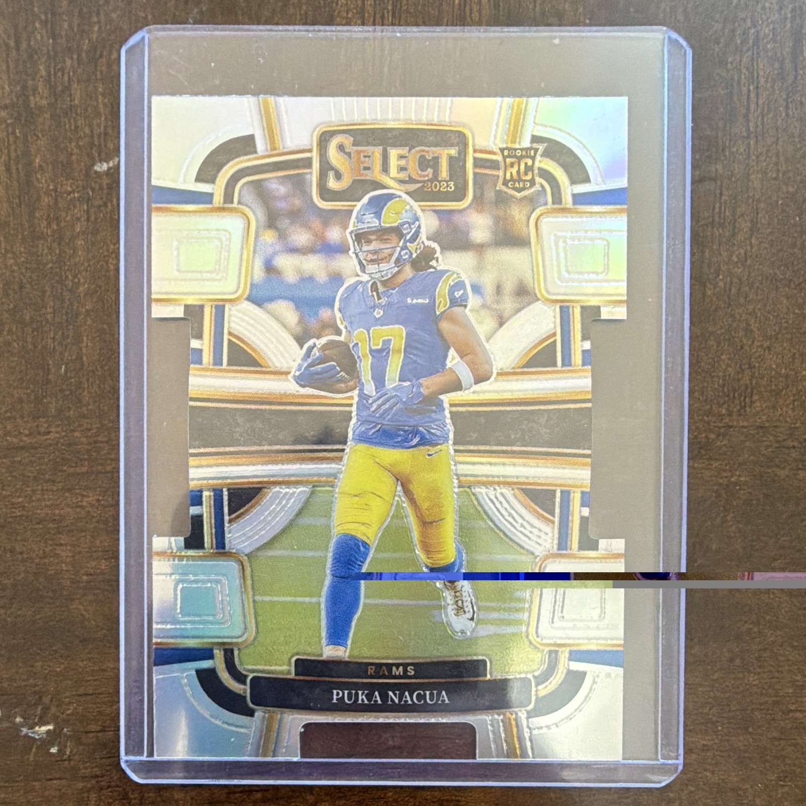 Puka Nacua Panini Select #56 Silver Die Cut