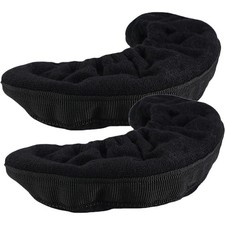 Reusable Microfiber Skates Guard Black Ice Skating Blades Protector Cover