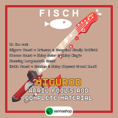 MiguRod Complete Set [April Fool Special] |   Fisch | Cheapest Price