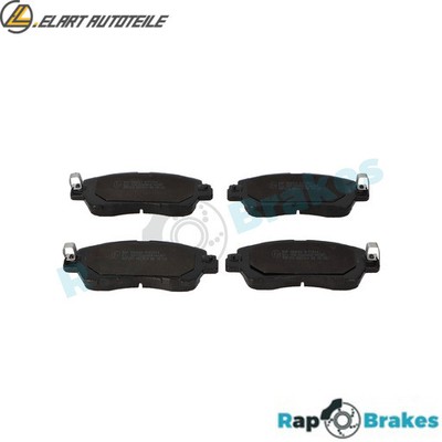 BREMSBELAGSATZ SCHEIBENBREMSE R-P1514 FÜR MAZDA 2Hatchback S5-DPTS/DPTR 1.5L