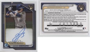 2024 Bowman Chrome Prospect Auto Jadher Areinamo #CPA-JA Auto