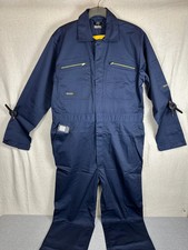 Regatta Professional Mens Workwear Coverall Boilersuit M 40 Chest Tall Navy