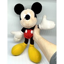 Vintage Disney Applause Mickey Mouse 15" Plush Stuffed Animal Doll