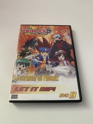 DVD BEYBLADE LET IT RIP! BAND 9 DER SCHWUR DES PHOENIX FRANZÖSISCHE AUSGABE