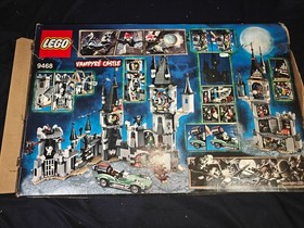 LEGO 9468 Monster Fighters Vampyre Castle Retired Set Very damaged box 