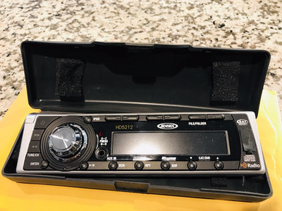 JENSEN HD5212,HD5112 CD Receiver Face Plate with Carrying Case