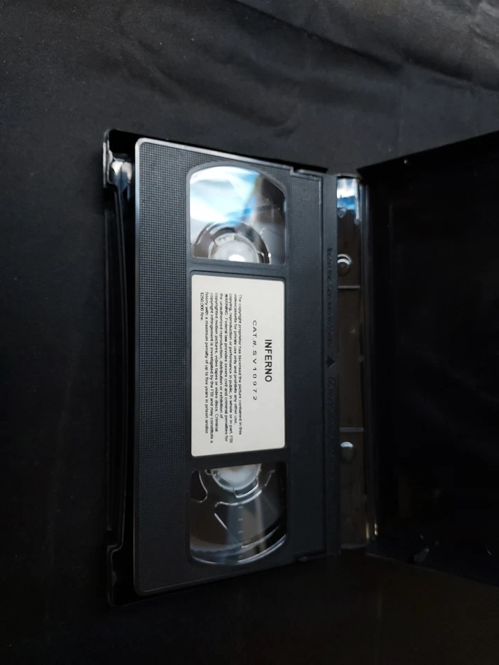 Dario Argento Inferno VHS Widescreen Presentation Clam Shell Case Year 2000 - Image 4 of 4