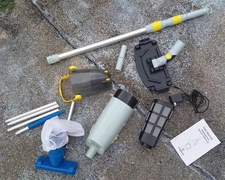 Lydsto Handheld Pool Vacuum & Telescopic Pole, Cordless Model S1 /Plus Extra Vac