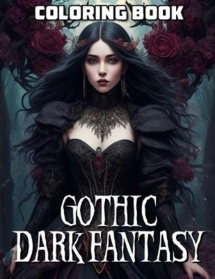Dionne Saavedra Gothic Dark Fantasy Coloring Book (Taschenbuch) (US IMPORT)