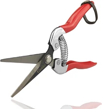 Professional Micro-Tip Pruning Snip (GPPS-1008), Small Garden Hand Pruner & Shea