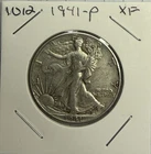 1941 P XF Walking Liberty Silver Half Dollar